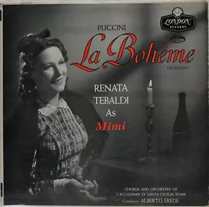 Puccini / Tebaldi - La Boheme-Highlights London 5076 Conductor, Alberto Erede - Imagen 1 de 5