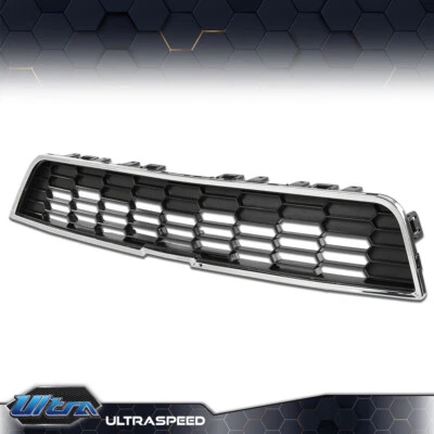 Fit For 12-16 Chevrolet Sonic Front Bumper Upper Grille Grill w/ Chrome Trim Foto 1 de 4