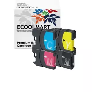 Set 4 cartucce inchiostro LC61 adatte per stampante Brother MFC-490CW SPEDIZIONE GRATUITA! - Foto 1 di 3