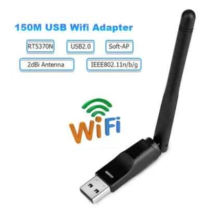 USB Wifi Adapter 150Mbps Wireless Network Card USB Antenna Adapter Wifi Receiver - Picture 1 of 14