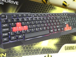 Python Overdrive RGB Gaming Keyboard great keyboard new - Picture 1 of 9