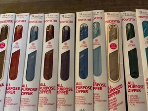 Coats & Clark Polyester All purpose Zipper Multi-color 16 inch - Picture 1 of 11