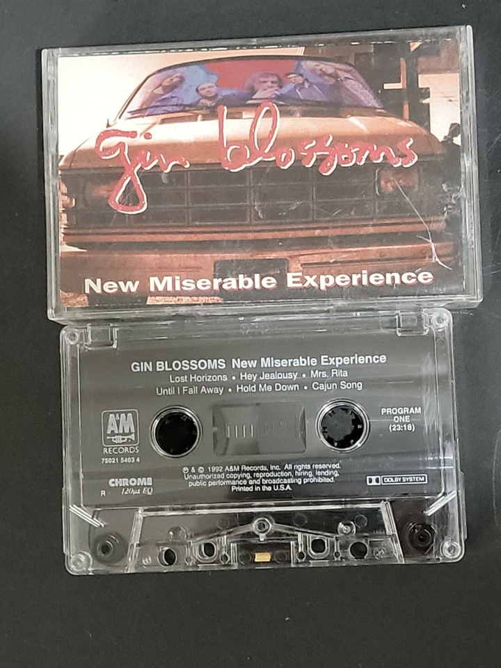 New Miserable Experience by Gin Blossoms / Cassette, Aug-1992 / A&M Records Foto 1 de 1