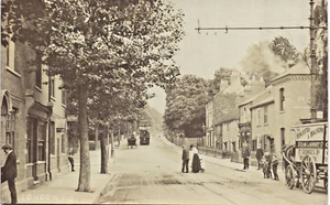 Worcester. London Road. Tram & Steam Laundry Horse & Cart. - Picture 1 of 1