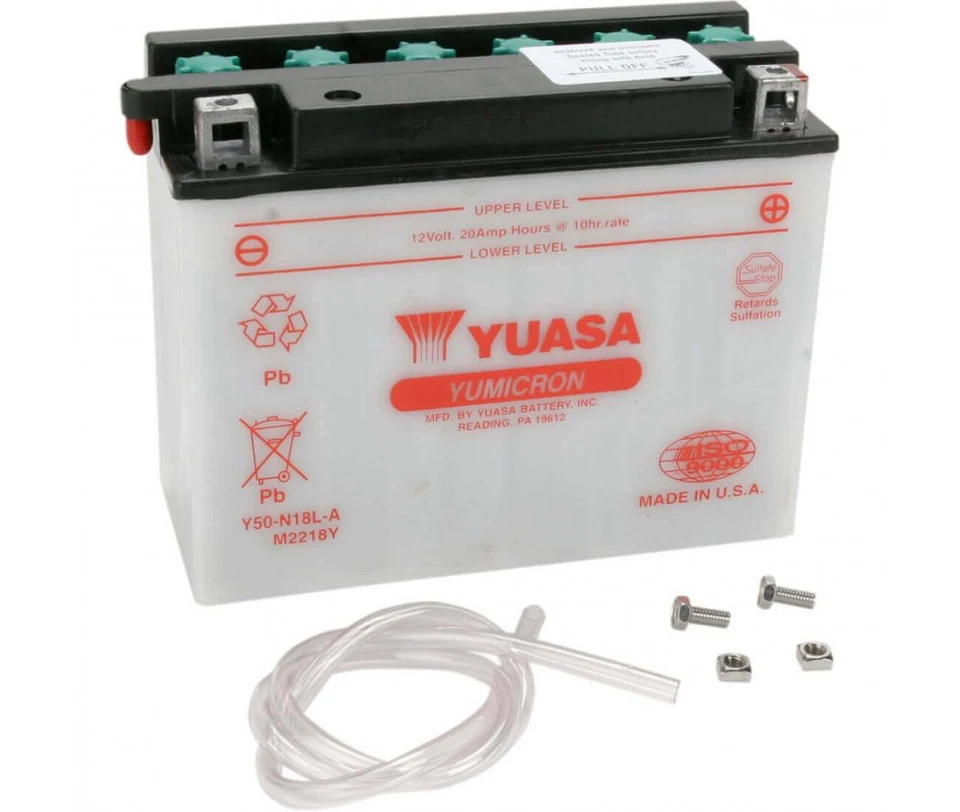 HONDA 1000 1100 1200 GOLDWING - BATTERIE YUASA-Y50N18LA - Photo 1/1