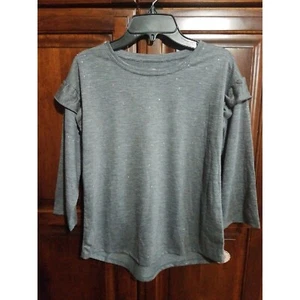 SO 3/4 Length Sleeve Shirt Girls 14 - Picture 1 of 6