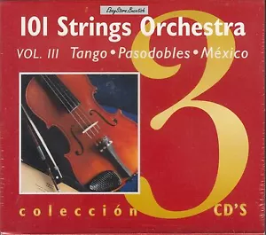 Tango Pasodobles Mexico 101 String Orchestra Vol 3 Coleccion 3CD BoxSet - Picture 1 of 2
