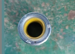 (4) 1" Handelsgröße Stahlkabel Griff Fitting Verbinder.   .65-.75 Griffgröße.  Zink - Bild 1 von 4