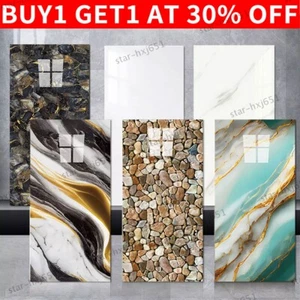 10 Packs Self-Adhesive Grey Marble PVC Cladding Wall Panels for Kitchen Bathroom - Picture 1 of 105