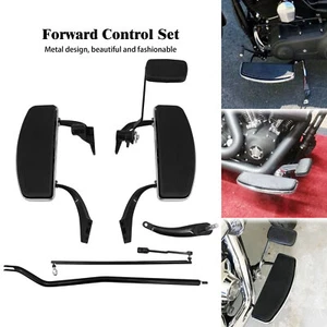 Rider Complete Forward Control Footboard Kit For Harley Dyna Low Rider 2006-2017 - Picture 1 of 13