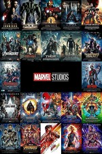 Marvel Universe Movies (DVD) Avengers, Captain America, Ironman, Ant-man, Venom