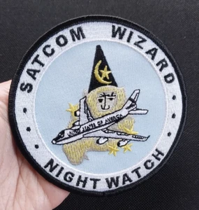 1st Airborne Command And Control Squadron SATCOM Wizard Military Air Force Patch - Picture 1 of 6