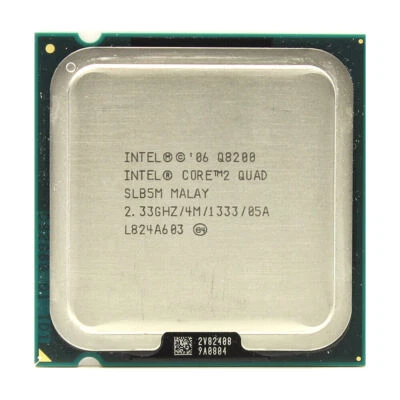 Intel CPU CORE 2 QUAD Q8200 Processor 2.33GHz/4M/1333MHz - Image 1 of 2