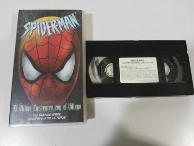 Spider-Man el Ultimo Treffen con Unverbesserlich 4 Folgen - VHS Kassette - Bild 1 von 3