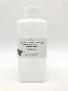 ✅ 2x 250 ml Stevia Premium Flüssig - Ohne Bitterstoffe - Hochdosiert!! ✅ - Bild 1 von 1