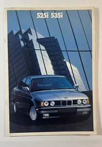 Vintage 1998 BMW 525i 535i Sales Brochure Ultimate Driving Machine - Picture 1 of 3