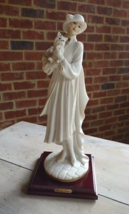 Vintage GIUSEPPE ARMANI Figurine YOUNG LADY with YORKIE Dog 486F My Fair Ladies - Picture 1 of 19