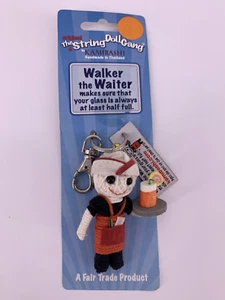 NEW Kamibashi "WALKER THE WAITER" The Original String Doll Gang Keychain Clip - Picture 1 of 7