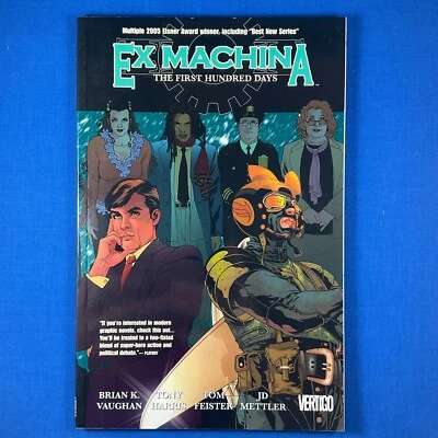Cómics Ex Machina The First Hundred Days TPB Volumen 1 DC/Vertigo 136pgs Foto 1 de 3