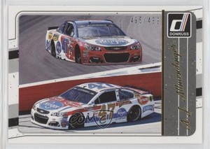 2017 Panini Donruss NASCAR Duals Gold Foil /499 AJ Allmendinger #107