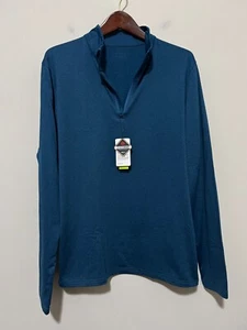 NEW 💥 TESLA Overheat Hyper Dry 1/4 Zip Progressive Performance Shirt Medium M - Picture 1 of 9