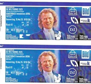 2 Konzertkarten für André Rieu - Tour 2025 - 15.05.2025 in Leipzig - Bild 1 von 2