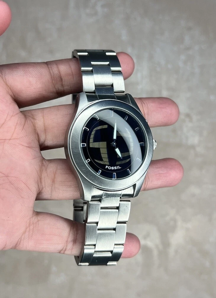 Fossil Big Tic Polished Wristwatches for sale | eBay