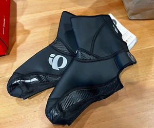 NUOVO! Pearl Izumi Elite Barriera Copriscarpe Protezione Scaldascarpe 14381105 Nero Small - Foto 1 di 1