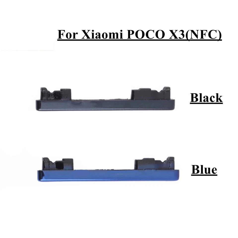 ORIGINAL XIAOMI POCO X3 NFC LLAVE LATERAL CONTROL DE VOLUMEN ARRIBA ABAJO BOTÓN DE REPUESTO Foto 1 de 1