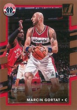 Marcin Gortat 2017-18 NBA Donruss Basketball Base Card #149 Washington Wizards