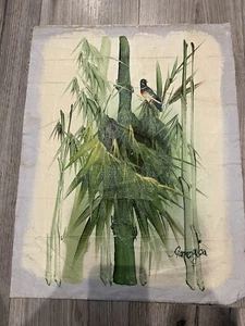 vintage oil painting on canvas unframed - Picture 1 of 5