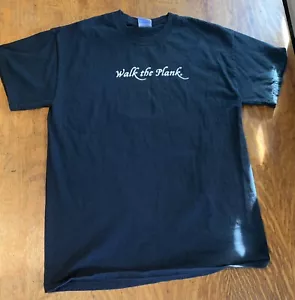 Gildan TShirt Adult Med Pirate Walk The Plank Hilton Head SC Pirate’s Island - Picture 1 of 8