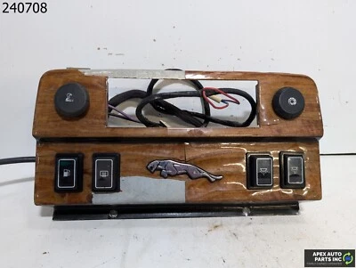 Fabricante de equipos originales Jaguar XJ6 1984 4,2 L interruptores combustible computadora grano de madera simular sonido envolvente Foto 1 de 4