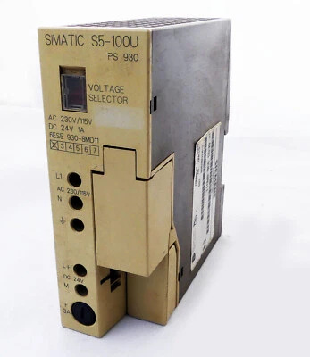 SIEMENS SIMATIC S5 6ES5930-8MD11 6ES5 930-8MD11 E-Stand: 2 -used - Bild 1 von 3