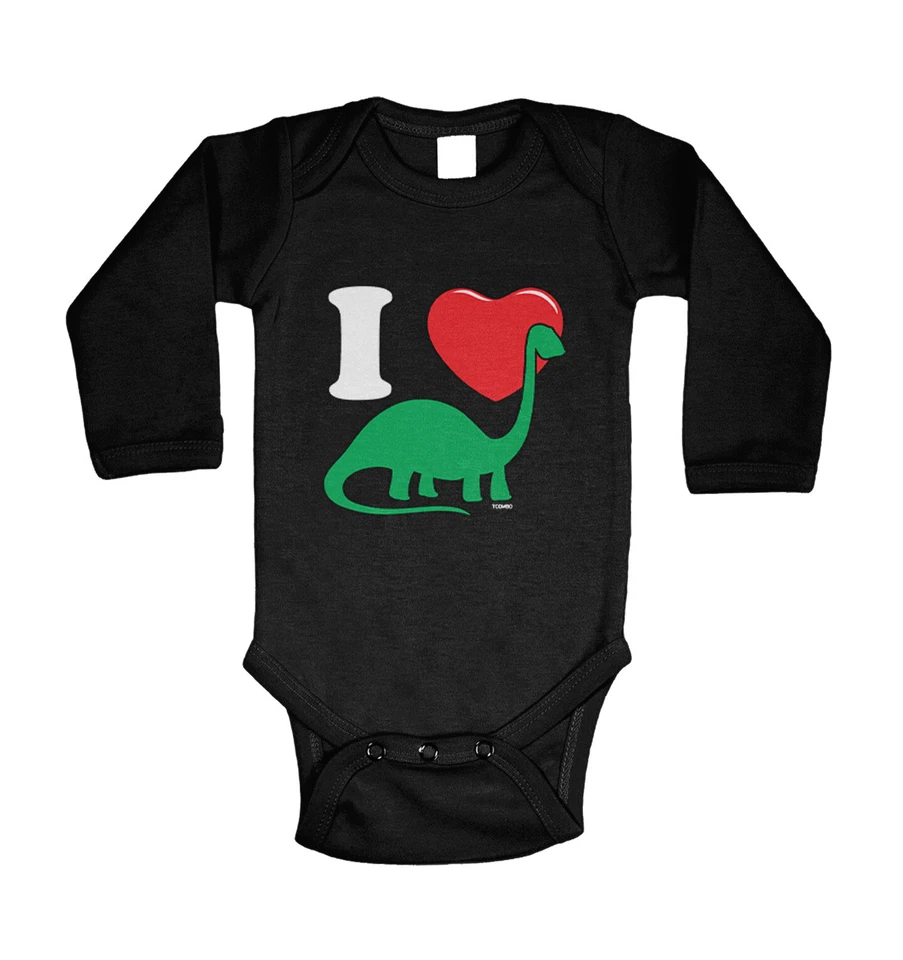 Body I Love Dinosaurs - Brachiosaurus Dino Heart Foto 1 de 1