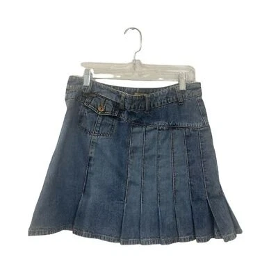 BILLABONG подростков синий джинсовой ткани юбка размер 5 - Изображение 1 из 4