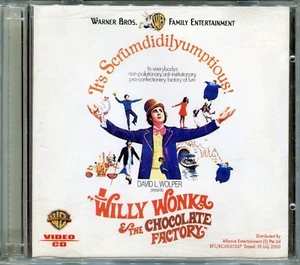 Willy Wonka & the Chocolate Factory - Gene Wilder Original Video CD VCD Set Rare - Picture 1 of 4