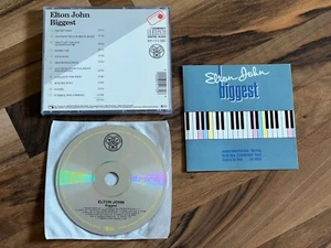 ELTON JOHN Biggest OOP W. GERMANY DJM CD album PDO 01 matrix - Picture 1 of 3