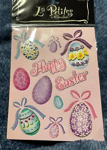 VINTAGE 2005 Paper Studio La Petite's 3D Stickers HAPPY EASTER EGGS - Picture 1 of 1