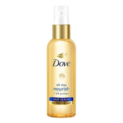 Dove AllDay Nourish+UV protect HairSerum For All HairTypes With BioProtein:100ml - Image 1 of 4