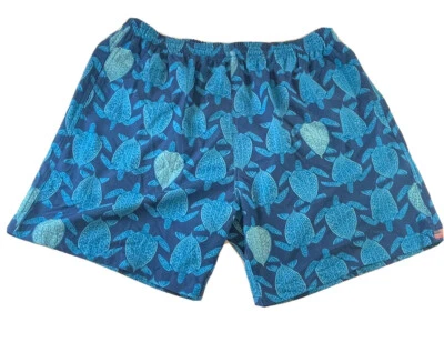 WEEKENDER Swim Trunks Men’s Size XL Blue Sea Turtles Print Made In USA - Image 1 of 4