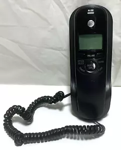 Vintage ~ AT&T ~ Trimline TR1909 ~ Scrivania touch tono / telefono da parete ~ NERO - Foto 1 di 5