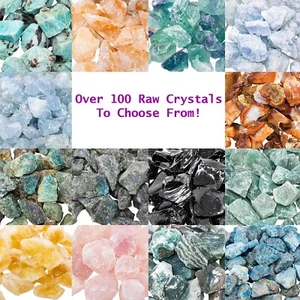 1/2 LB - 1 LB LROUGH CRYSTALS BULK WHOLESALE ROCKS MINERALS FOR TUMBLING - Picture 1 of 5