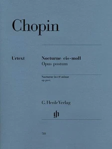 Chopin Nocturne in C Sharp minor Op. Posth. Sheet Music Piano Solo NEW 051480781 - Picture 1 of 1
