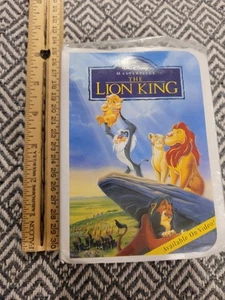 Vintage 1996 Disney The Lion King McDonald's Happy Meal Simba Toy VHS Box - Picture 1 of 6