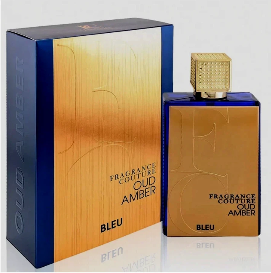 Fragancia Couture Oud Bleu 3,4 OZ Eau de Parfum - Aroma de Lujo de Larga Duración - Us Foto 1 de 4