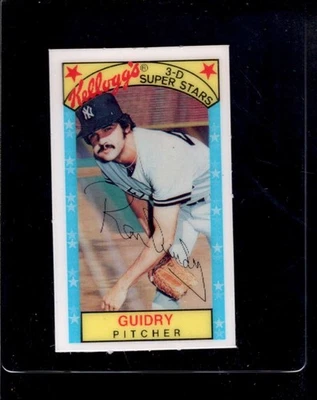 1979 Kellogg  #11 Ron Guidry   NM/NM+ X3539036 - Image 1 of 3