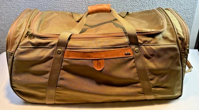 Спортивная сумка на роликах Hartmann Intensity 30 дюймов нейлоновый и кожаный отделочный ремень - желтовато-коричневый - Изображение 1 из 4