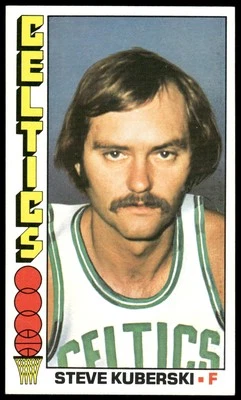 1976-77 Topps #54 Steve Kuberski Boston Celtics EX-EXMT 49784 - Image 1 of 2