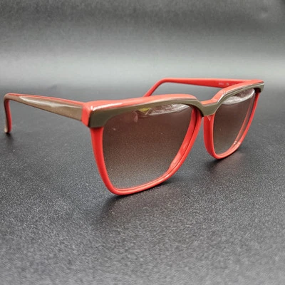 Opti Lunnetes Womens 3002 36 Sunglasses Tinted Retro 80s Oversized Austria 145mm - Image 1 of 4